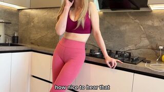 Busty Friend's Mom Lured Me To Herself And Brazenly Fucked Me - Russian Amateur With Conversations And English Subtitles