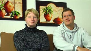 German pussies spread and smashed by two big cocks - 3