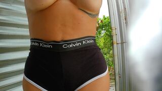 Hot public changing room