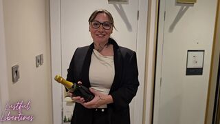 Cum hungry hotel manager seduced me as my wife showered