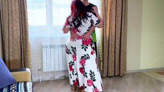 Vangan and Fanimilsis get steamy in taboo anal session with stepson's big cock - 2 image