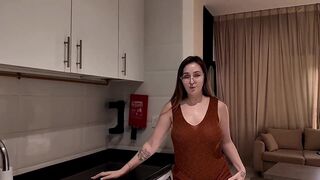 Step-mom & Alina Rai get naughty in a hotwife photo shoot with taboo doggy-style action