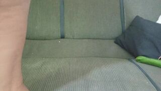 Watch Karmica, the chubby amateur from Malasia, play with her hairy pussy and cucumber