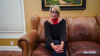 Watch Jeff Lacy dominate and pound Diana's mouth & pussy with his huge cock - POV domination