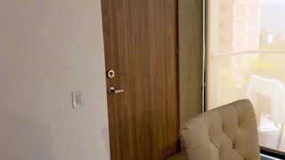 Watch Carla Morelli & Naty Delgado's big tits bounce as they ride a huge cock POV style