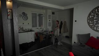 Curvy young stepmom shares bed with stepson & gets a hot creampie