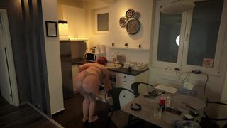 Curvy young stepmom shares bed with stepson & gets a hot creampie