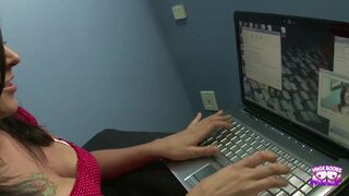Vanessa Naughty and Will Powers take turns deepthroating and cumming in POV - 4 image