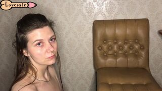 Lovessie & Real Avocado's Russian Compilation: Big Booty Brunette MILF in Dress & Natural Tits Masturbate Solo - 6 image