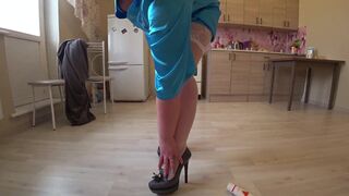 Watch curvy MILF Big Tits ride her girlfriend's ass with dildo in POV amateur video - 1 image