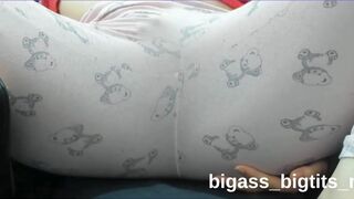 Curvy MILF with hot body gets naughty in PAJAMAS with her curvy body and hot body
