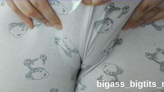 Bigass_bigtits_milf's curvy body teases with favorite toys in solo play - 2 image