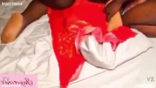Watch BBW Ebony Ebony Naztyqueen take on Victor's BBC in a hardcore doggy-style session - 11 image