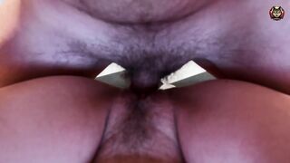 Amateur MILF gets her tight pussy pounded by Owl Wolfienstern and Vlad Wolfienstern's big cocks