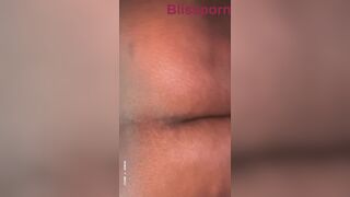 Watch these two ebony MILFs moan while getting their natural tits and ass fingered and fucked hard by a BBC - 15 image