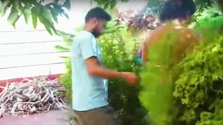 Mampi, the Indian MILF with massive natural tits, gets her pussy pounded hard and deep with deep throat action - 6 image