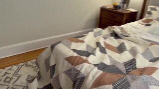 Watch Carrie Capri's Massive Natural Tits Bounce While She Masturbates with a Huge Dildo - 2 image