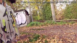 Dirty Priscilla & Andy Star in wild public park sexcapade: rough outdoor sex with white girl, blowjob, amateur, and outdoor p - 9 image
