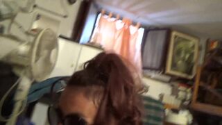 Valentina Segretaria & Alex Magni take turns on hard cock in hot threesome action
