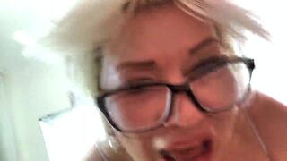 AimeeParadise gets wild with her husband's big dong in solo action!