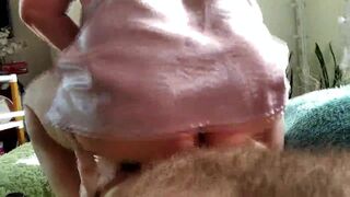 AimeeParadise gets wild with her husband's big dong in solo action!