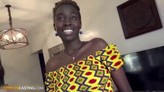 Crystal, the experienced ebony MILF begs for rough sex & swallows cum while forgetting her life at home - 11 image