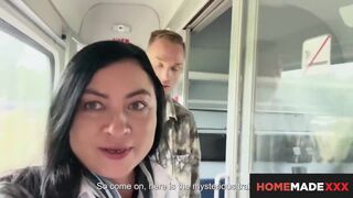 Nico Vegas & Christina Santes take it up the ass and get soaked in cum - 1 image