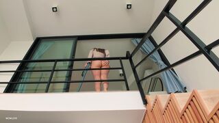Wowlove2 & Wow Love in the morning: Step Mom's Big Tits & Natural Tits Shine in Panties - 2 image