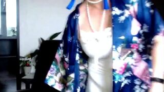 Stepmom AimeeParadise gets her pretty blonde pussy clapped by lucky stud on cam - 11 image