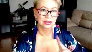 Stepmom AimeeParadise gets her pretty blonde pussy clapped by lucky stud on cam - 8 image