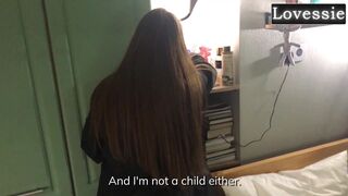 Watch Lovessie's submissive face get painted with cum after being used by a stranger in a hot roleplay - 3 image