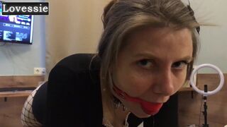 Real Avocado's submissive roleplay turns into a wild deep-throat, foot fetish adventure with a MILF twist - 11 image