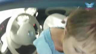 Bighook gets drilled hard by a hard cock in public & takes a hot load on her tight pussy - 5 image
