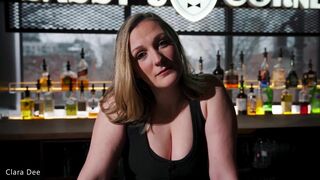 Clara Dee's natural tits and dirty talk get her drilled hard in POV - 1 image