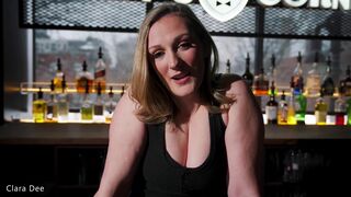 Clara Dee's natural tits and dirty talk get her drilled hard in POV - 2 image