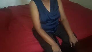 Watch this curvy Asian wife with natural big boobs get naughty on camera - 11 image