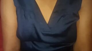 Watch this curvy Asian wife with natural big boobs get naughty on camera - 13 image