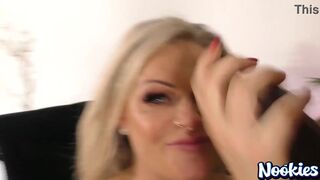 Watch Blonde MILF Niki Interrupt Gaming for a Hardcore Pounding from Mr Longwood - 7 image