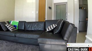 Stevens Hard bangs Scarlet's Ebony ass POV style for the ultimate reality experience - 1 image