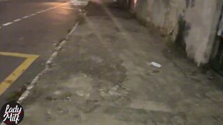 Lady Milf & O Tulipa get down and dirty with a hung stranger in steamy interracial POV - 1 image