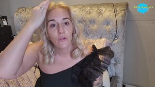 Watch Horny's homemade POV video as she pleasures herself in PVC lingerie - 13 image