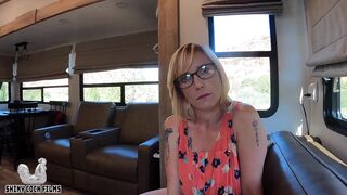 Watch Jane & Wade Cane trade private lessons for a juicy creampie in POV - 2 image