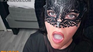 Watch MILF Swallow a Massive Load of Cum in Hotwife's Hairy Housewife Style - 11 image