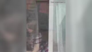 Filmed a undressed neighbour as that babe washes the window - 2 image