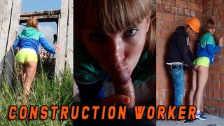 This Babe was Caught by a Construction Worker when this babe Masturbated - EN SUBTITLES - 1 image